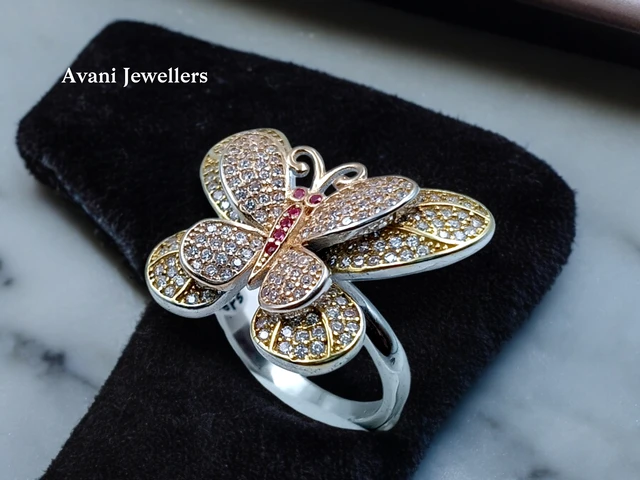 Avani Jewellers Silver Ladies Cocktail Ring - 9.26, 17