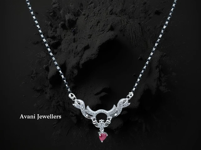 Avani Jewellers Silver Fancy Mangalsutra - 8.57, 26