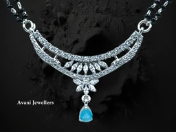 Avani Jewellers Silver Fancy Mangalsutra - 10.04, 21