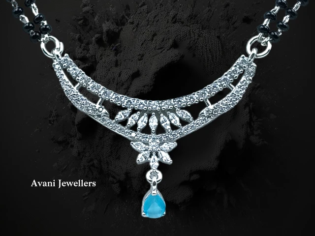 Avani Jewellers Silver Fancy Mangalsutra - 10.04, 21
