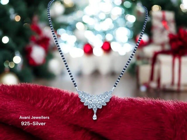 Avani Jewellers Silver Fancy Mangalsutra - 11.0, 21