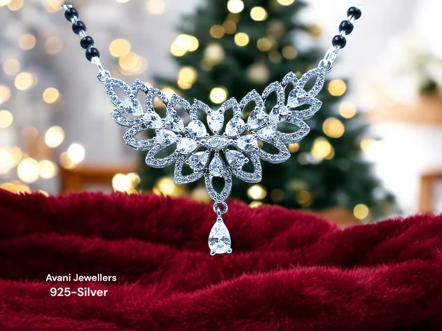Avani Jewellers Silver Fancy Mangalsutra - 11.0, 21
