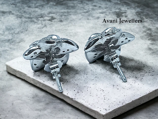 Silver Fancy Studs
