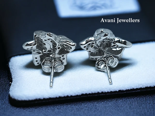 Silver Fancy Studs