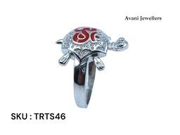 Avani Jewellers Silver Tortoise Fancy Ring - 6.17, 22