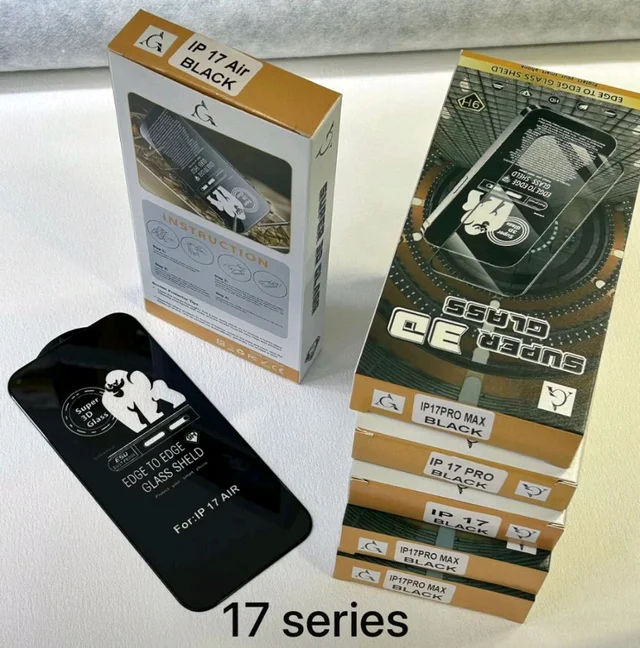 Iphone 17 Series 360 Glue Glass Imported (10 PCs Packet) - Iphone 17