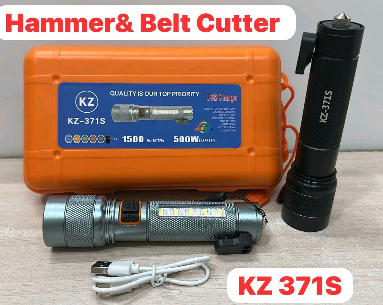 New KZ-371S Torch 2in1 (Hammer & Cutter) 500W Laser Torch (Pack Of
