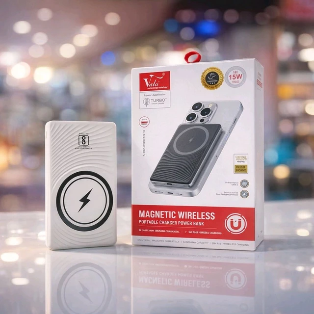 Vali 5000mAh Magnetic Wireless Charging Power Bank
