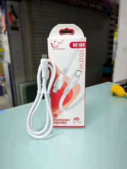 Vali VC-169 100W PD CABLE (C TO C) FAST CHARGING+ DATA CABLE