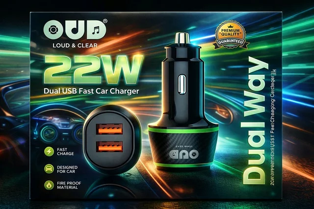 OUD 22W Dual Way Double USB Dock Best Quality
