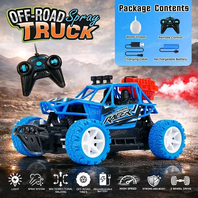 New RC Ace 9090 Climbing With Smoke Spray Car Amaizng Quality