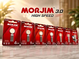 Morjim 3.0 Metal Keychain Pendrive All Supported 2 Year Guarantee - 128gb
