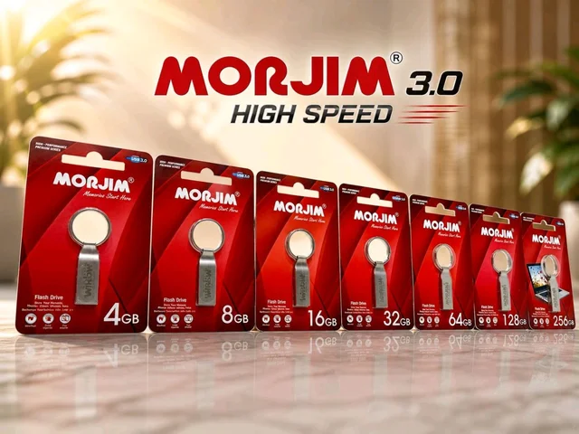 Morjim 3.0 Metal Keychain Pendrive All Supported 2 Year Guarantee - 16GB
