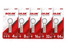 Morjim 3.0 Metal Keychain Pendrive All Supported 2 Year Guarantee - 16GB