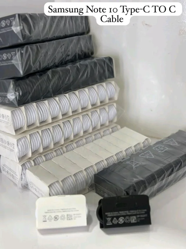 Samsung Not 10 Type-C To Type-C Cable 💯 % Og Quality Loose Packing