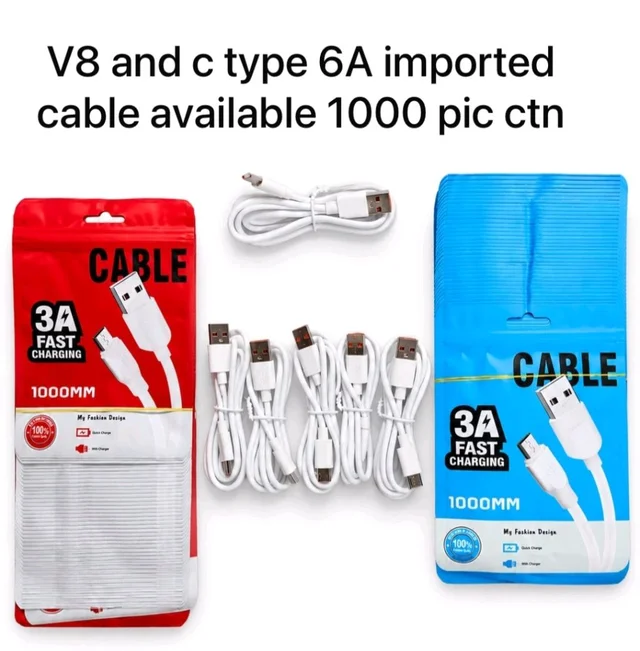 New 6Amp Imported Cable Fast Charging Supported 🔥 - Type-C