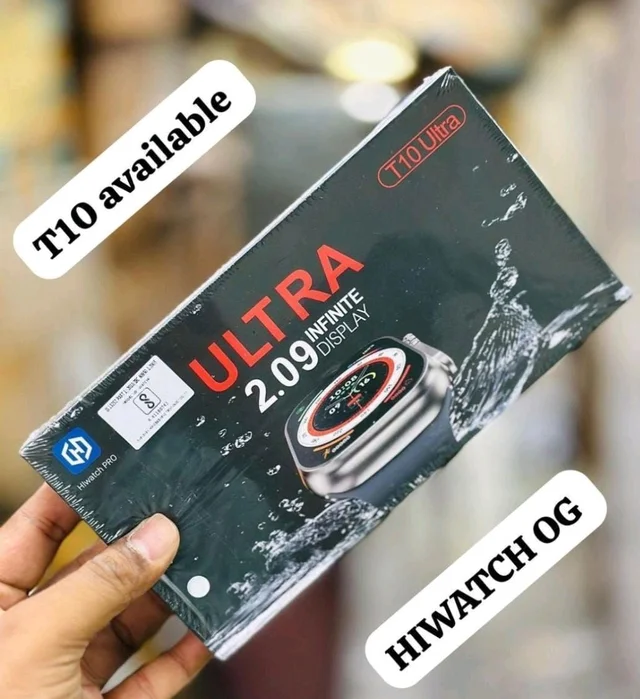New T10 Ultra Smart Watch Hiwatch App
