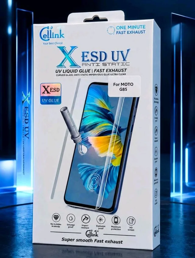 New Cellink X-ESD Vivo UV GLASS Imported OG Quality - Vivo V23