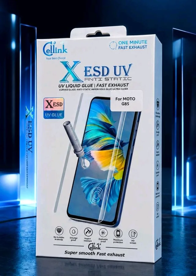 New Cellink X-ESD REDMI UV GLASS Imported OG Quality - REDMI NOTE 14 PRO+