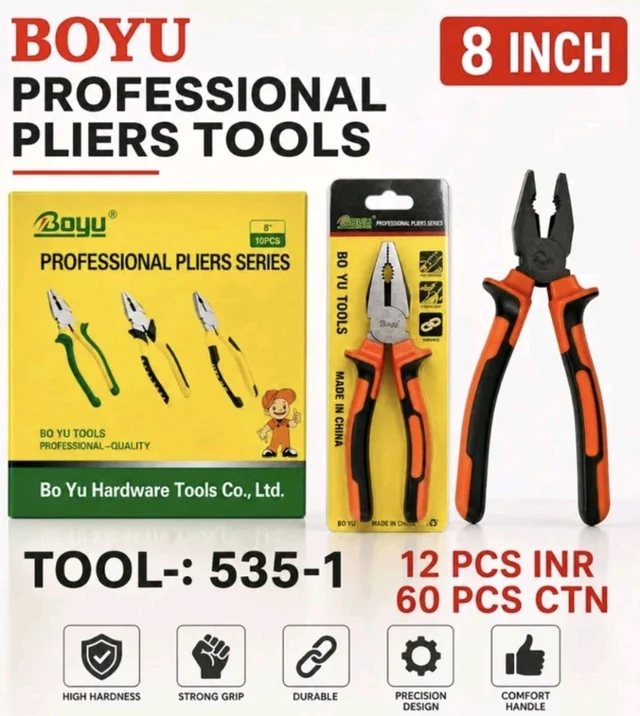 Boyu New 8 Inch Professional Pliers