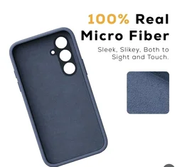 VIOK New Redmi Android OG Silicon Cover Inside Micro Fiber Cloth Premium Imported Product - - Note 15 Pro +