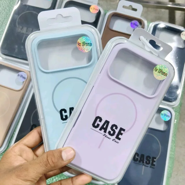 Imported Silicone Magsafe Working New Pattern iPhone Box Packing Case - iPhone 17 Pro Max