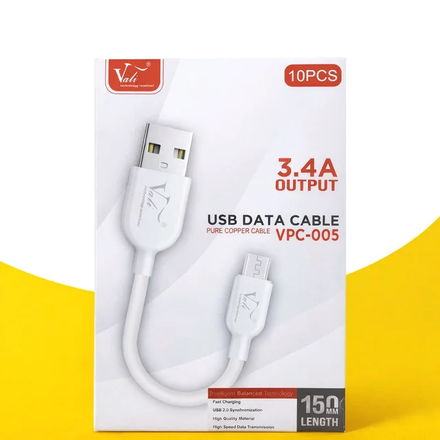 Vali 3.4 Amp Micro (V8) VPC-005 Power Bank Cable