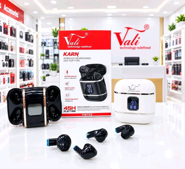 Vali New Launch 2in1 Couple Buds 4 Tws Inside 45Hrs Music Time 🎶 Buds (VW702 Karn) 6 Month Warranty
