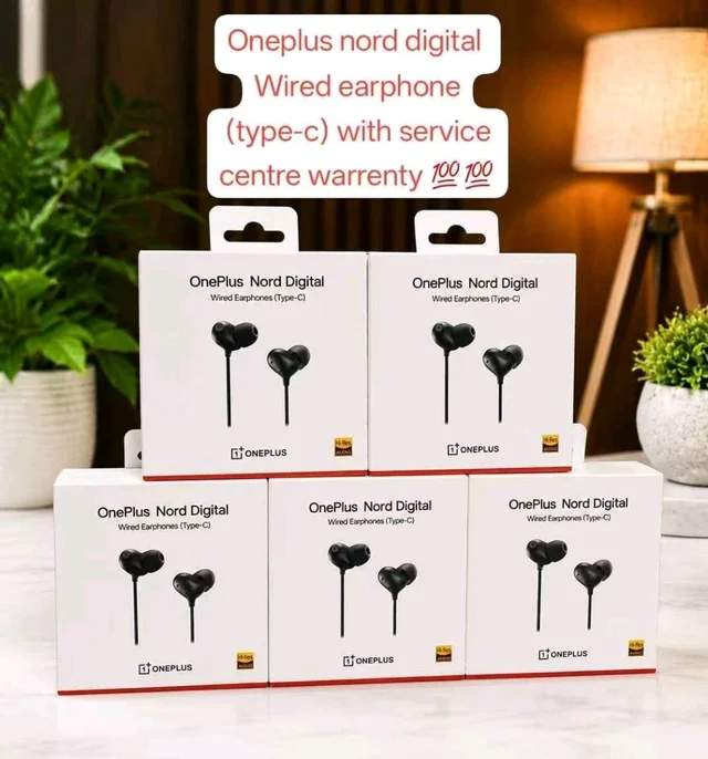 One Plus Nord Digital Type-C 💯% Care original Earphone With Serial Number
