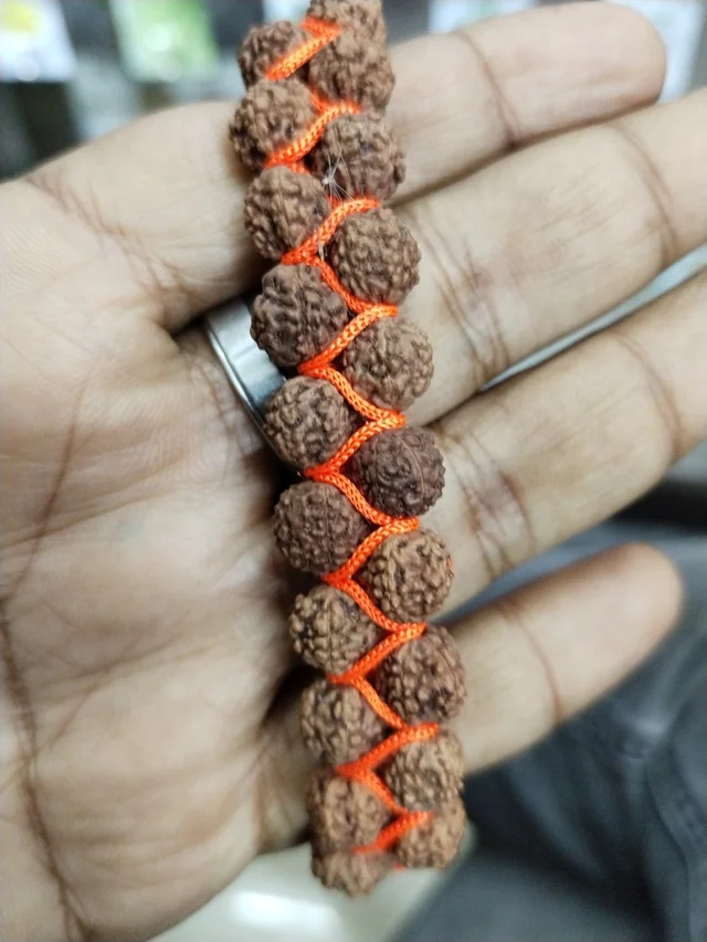 Astro Planet Rudraksha Breslet - Bourbon, Free