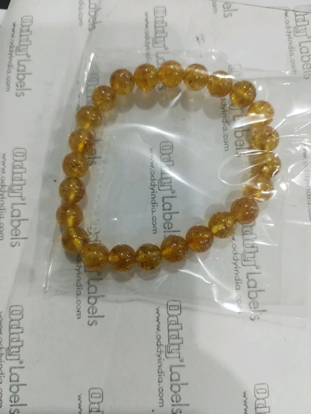 Astro Planet Pure Citrine Breslet - Gamboge, Free
