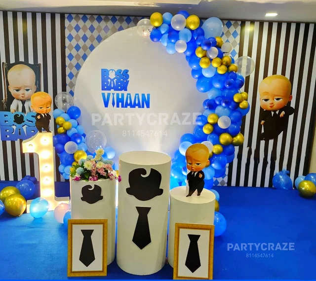 Boss Baby Theme Kids Birthday Decor 128