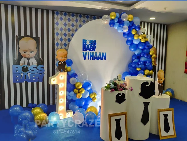 Boss Baby Theme Kids Birthday Decor 128