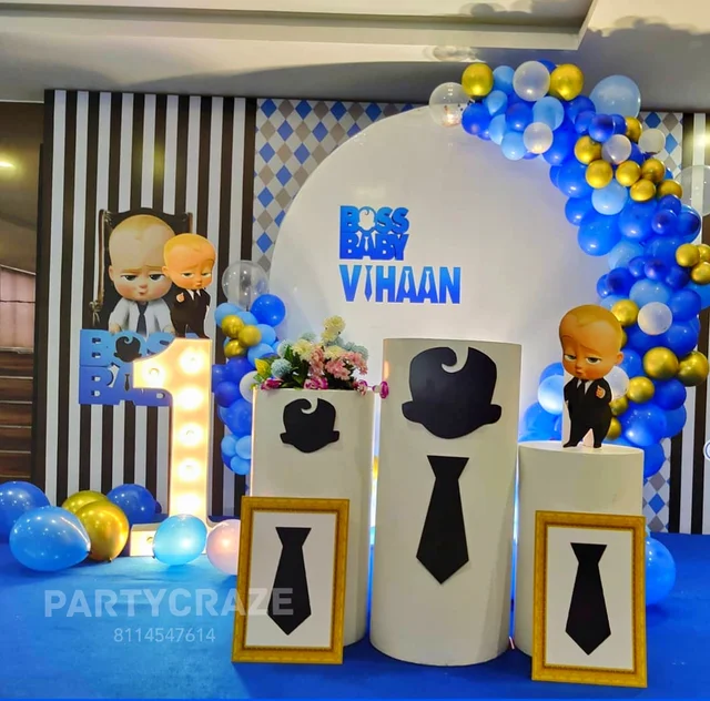 Boss Baby Theme Kids Birthday Decor 128