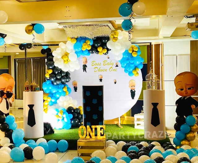 Baby Boss Theme Kids Birthday Decor 140