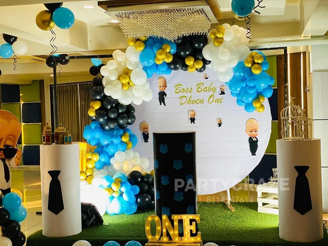 Baby Boss Theme Kids Birthday Decor 140