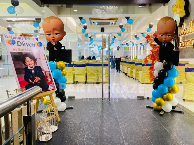 Baby Boss Theme Kids Birthday Decor 140