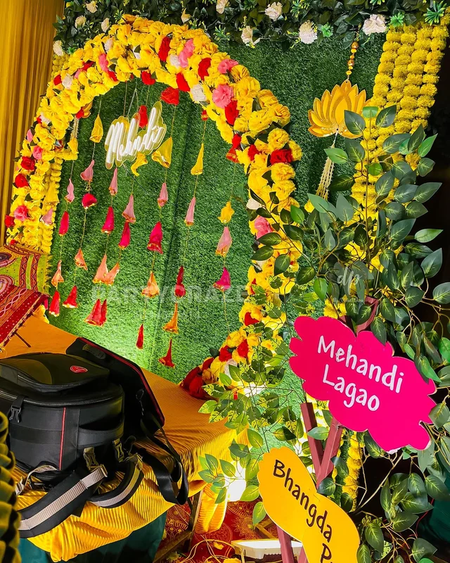 Haldi Mehndi Decor 9
