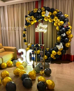 Balloon Decoration In Patna | Adults Birthday Decor 87
