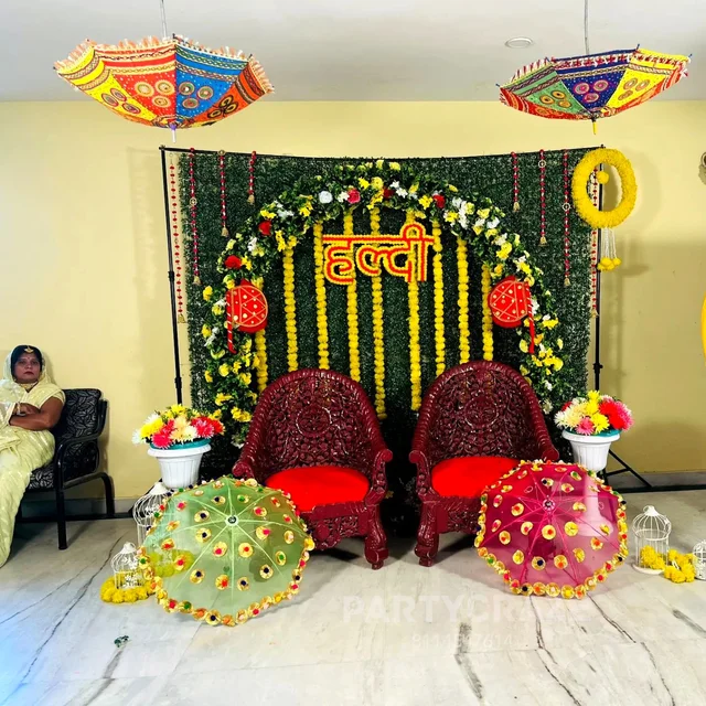 Haldi Mehndi Decoration In Patna Bihar