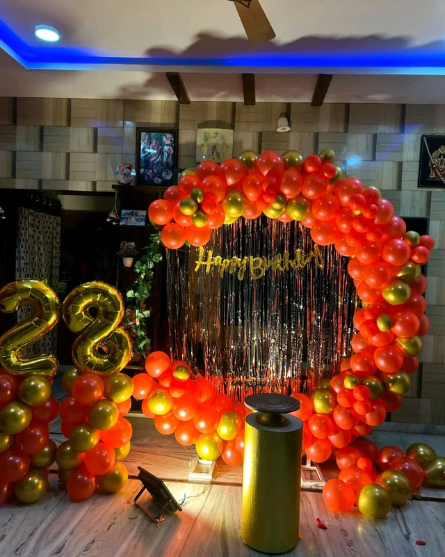 Simple Birthday Decoration at Home