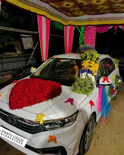 Wedding Car Decor 18