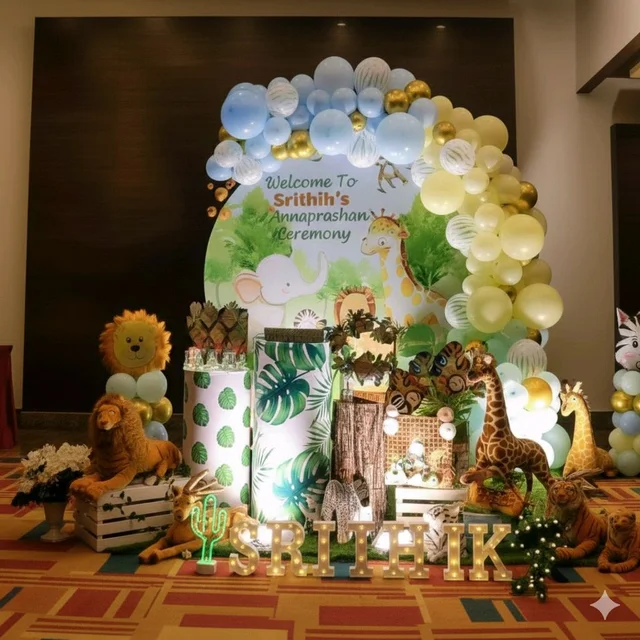 Annaprashan Ceremony Decor 6