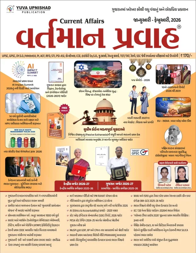 💥યુવા જાન્યુઆરી ફેબ્રુઆરી અને સાથે ભારત ગુજરાત બજેટ