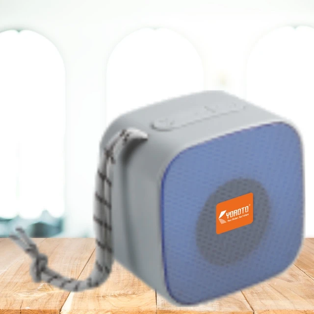 YOROTO Small Bluetooth Blast Box Series Wireless Speaker Yo-321BTL - grey