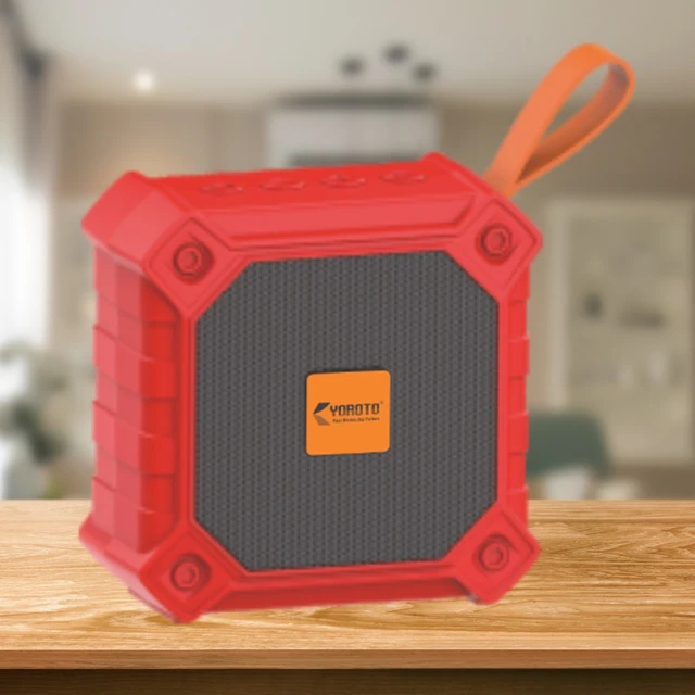 YOROTO Small Bluetooth Dashing Series Speaker Yo-352 BT - red