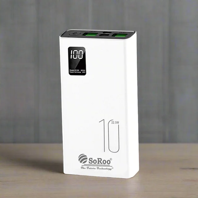 YOROTO Power Bank 10000mah Pb-166 SOROO - white