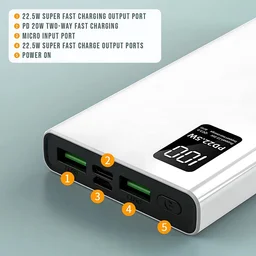 YOROTO Power Bank 10000mah Pb-166 SOROO - white