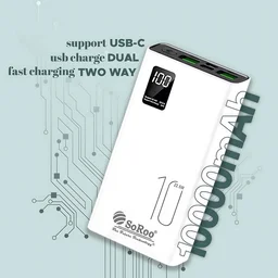 YOROTO Power Bank 10000mah Pb-166 SOROO - white