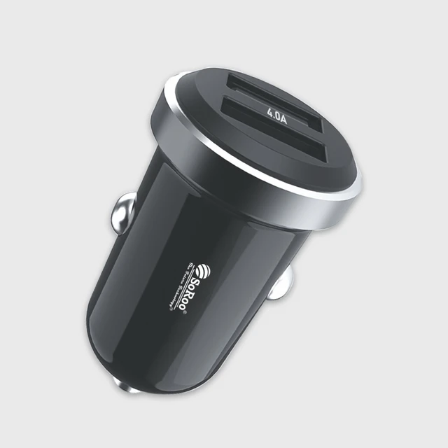 YOROTO Soroo Car Charger Miniature (White, With USB Cable) Series - C13 TC